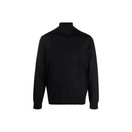 Ermenegildo Zegna Черные Мужские Свитера