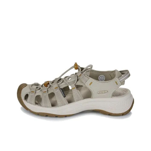 KEEN Astoria West Дышащая Обувь для треккинга Женская Бежевая