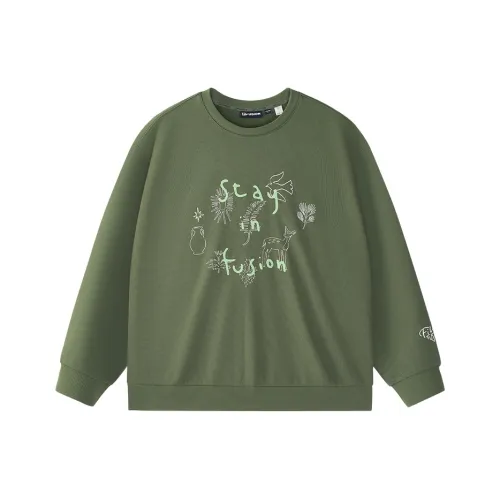 FILA FUSION Толстовка Унисекс Краб Оболочка Серый