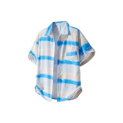 ArcaneFunk Рубашка Унисекс Bali Синий