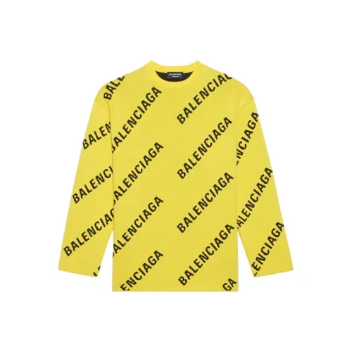 Balenciaga Желтые Мужские Свитера