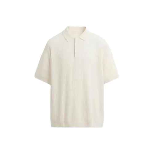 ZARA Поло Мужское Frost Белый