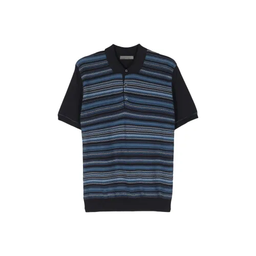 Corneliani SS24 Polo Мужское Многоцветное