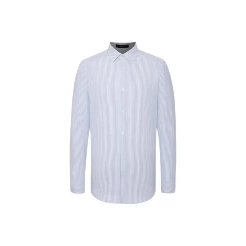 Satchi Небесно-голубой Мужские Рубашки