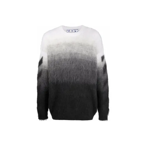 Off Белый FW21 Черный Мужские Свитера