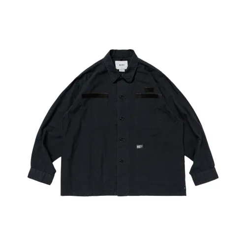 WTAPS Collaboration Черная Унисекс Рубашка