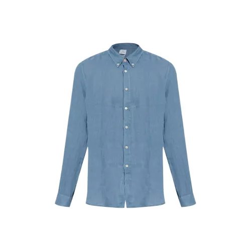 Paul Smith Рубашка Мужская Небесно-Голубая