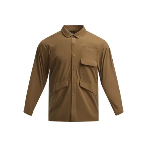 Under Armour Коричневый Мужской Рубашки