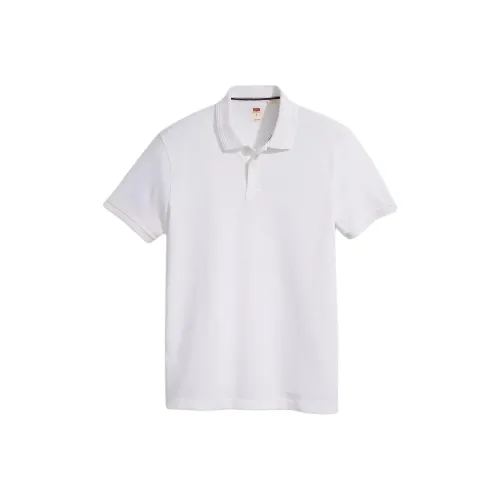 Levi's Поло Мужское Bright White