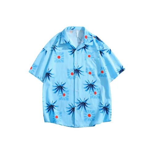 CLOR Рубашка Унисекс Tahitian Синий