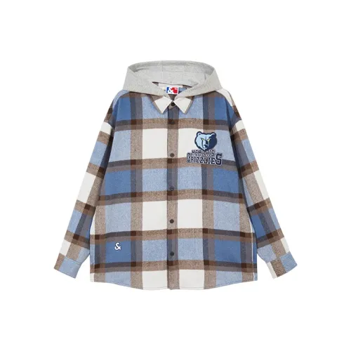 JACK JONES· x NBA Рубашка Унисекс Синий