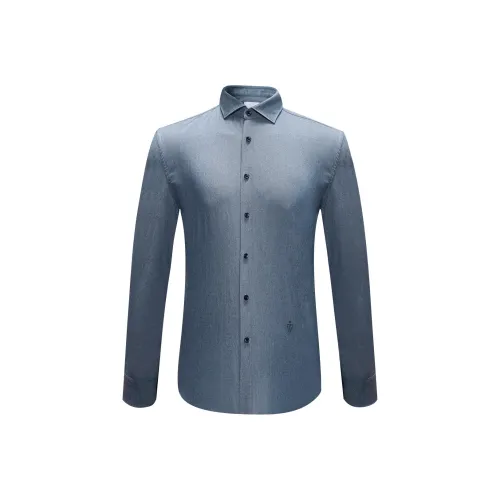 JODOLL Светло-синие мужские рубашки