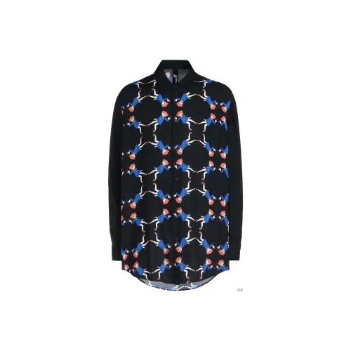 Yohji Yamamoto Superpower Magic Beauty Co Branded Edition Черные Унисекс Рубашки