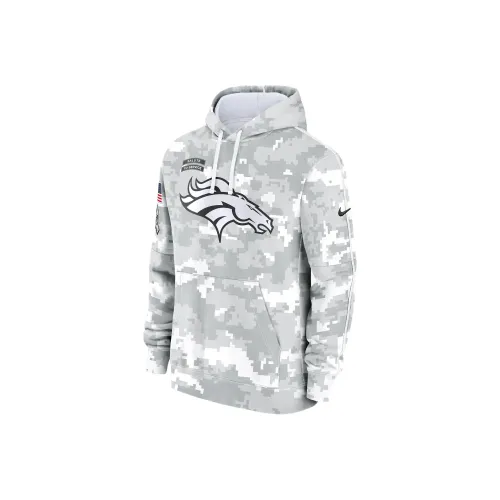 nike ClubNFL Denver Broncos Salute To Service Primary Edge Толстовка Мужская Белая