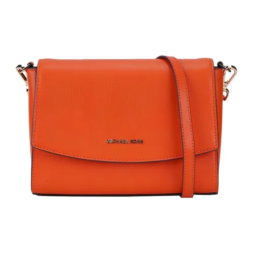 MICHAEL KORS MICHAEL KORS Luggage Collection Кожа Маленькая Квадратная Сумка Сумка через плечо Средняя Женская Апельсин