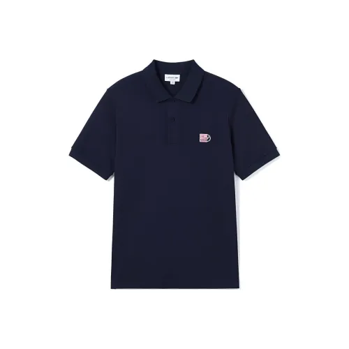 Lacoste SS24 Поло Мужское Темно-Синий