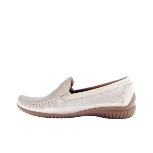 Gabor Comfort Лоферы 2,5 см Женские Золотые