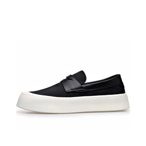 Romon Casual Низкий Топ Черный Мужской