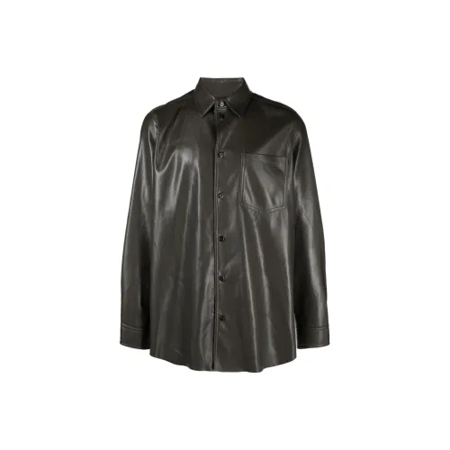 NANUSHKA Зеленые Мужские Рубашки