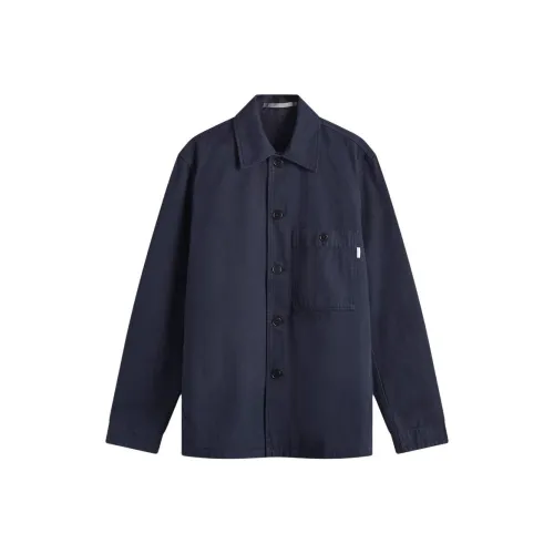 NORSE PROJECTS Рубашка Мужская Морской Синий