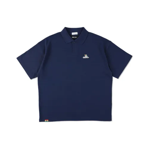 WIND AND SEA x ARNOLD PALMER SS24 Поло Унисекс Морской Синий