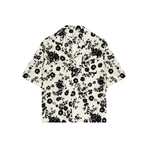 LANEUS Белая унисекс рубашка