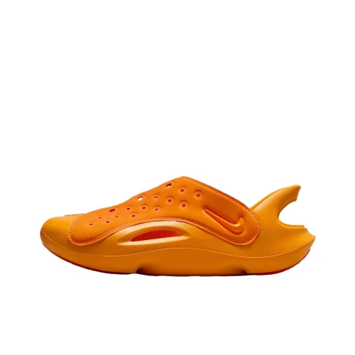 Nike Aqua Swoosh Детские сандалии Низкий верх Оранжевый Школьный возраст