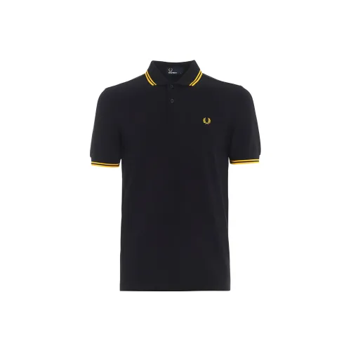 FRED PERRY Мужская черная поло