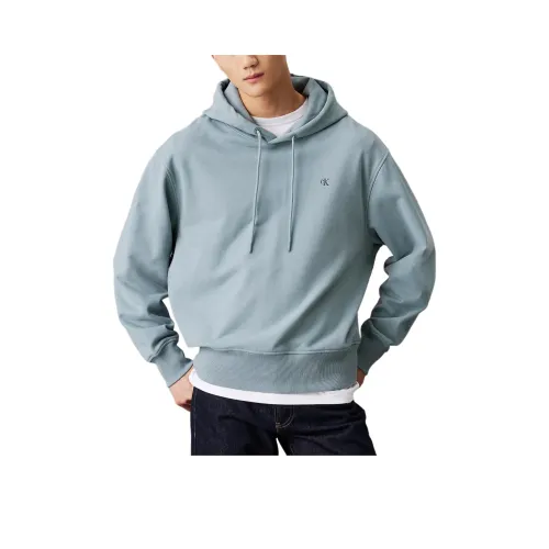 CALVIN KLEIN Свитшот Европейская версия Мужской Синий