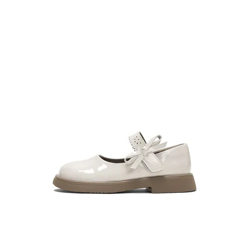 Warrior Детская кожаная обувь Low Top Бежевый Kids