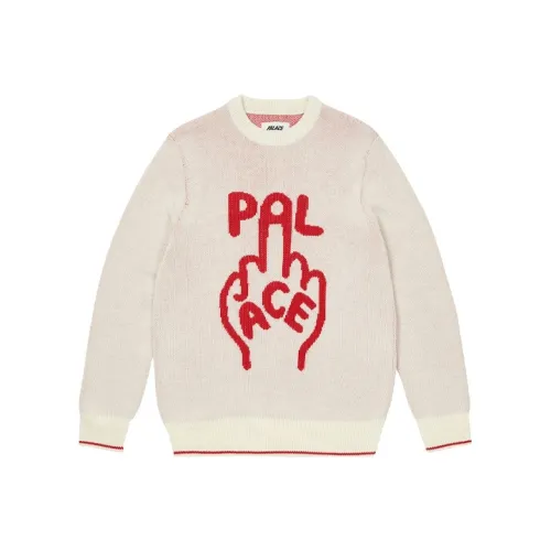 PALACE Белые Унисекс Свитера