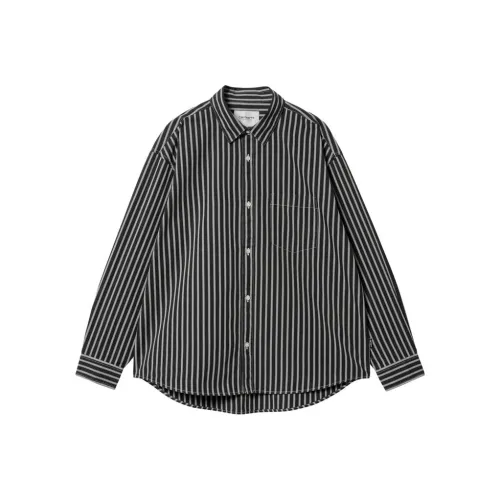 Carhartt WIP Ligety Stripe Рубашка Мужская Черная