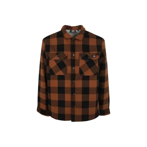 Dickies Коричневые Мужские Рубашки