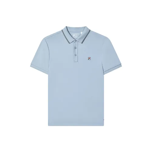FILA Modern Heritage Поло Мужское Бамбук Удача Синий