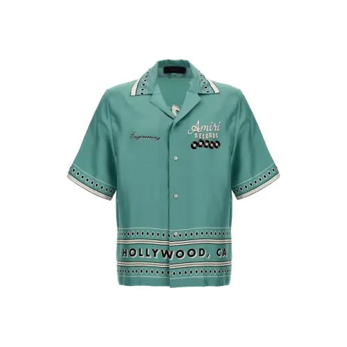 AMIRI Зеленые Мужские Рубашки