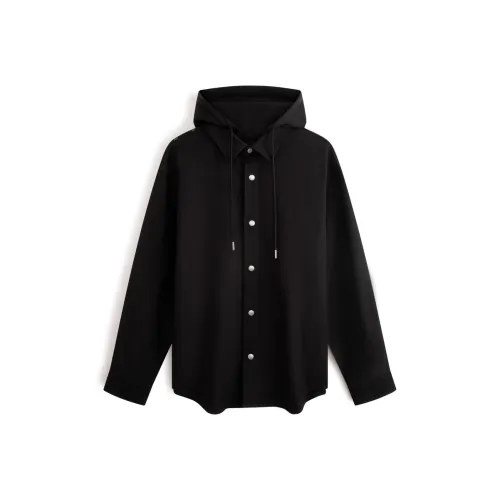 CALVIN KLEIN Рубашка Мужская Космический Черный