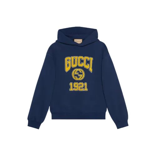 GUCCI Синий Мужской Свитшот