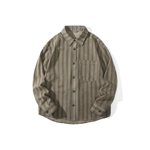 GTRG Серо-зеленая унисекс рубашка