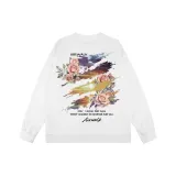 Белый свитшот (на флисовой подкладке)