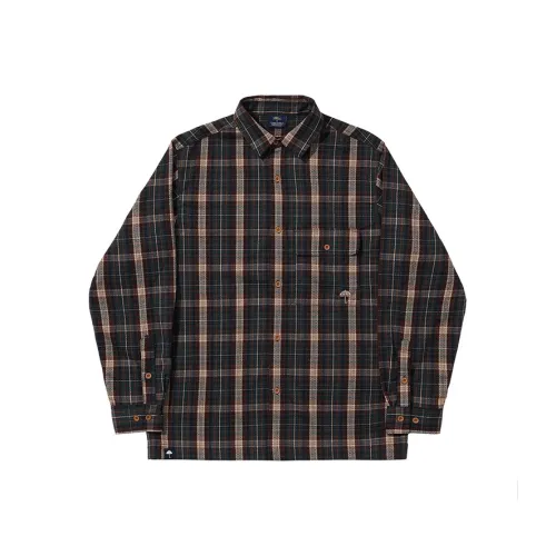 Helas Коричневые Унисекс Рубашки