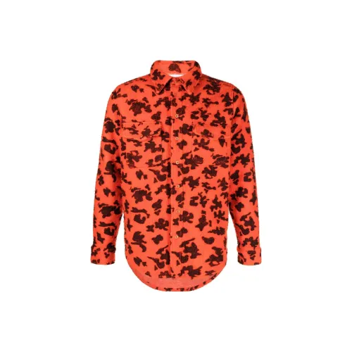 ERL Orange Мужские Рубашки