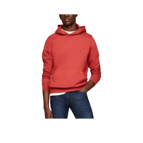 Tommy Hilfiger Флаг Логотип Толстовка Свитшот Мужской Красный