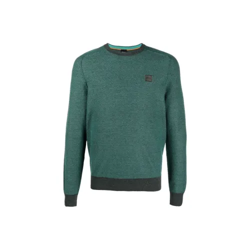 Hugo Boss Зеленые Мужские Свитера