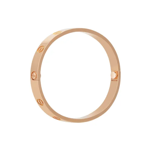 CARTIER LOVE Series 18К Розовое золото Браслеты Женские