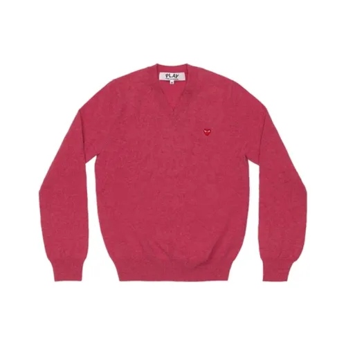 CDG Play Розовые Мужские Свитера