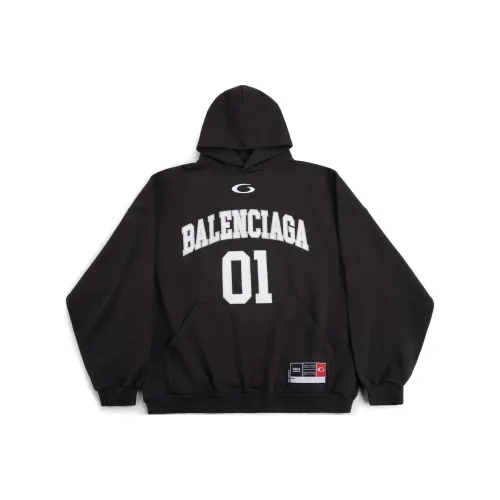 Balenciaga Мужские черные свитшоты