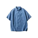 Синий леопардовый принт