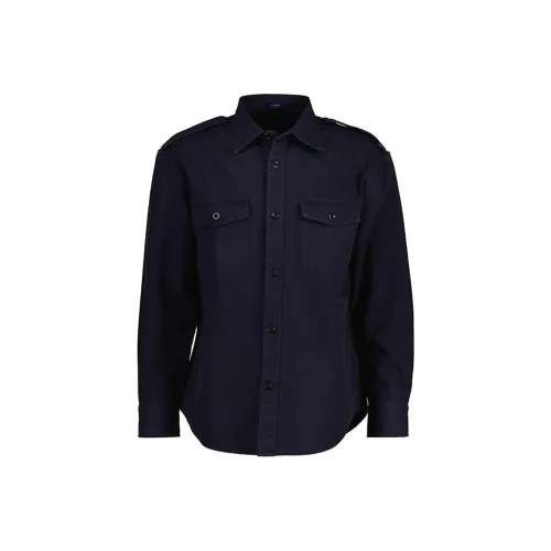 GANT Night Blue Мужские Рубашки