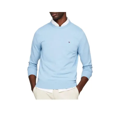 Tommy Hilfiger Свитшот Мужской Небесно-Синий