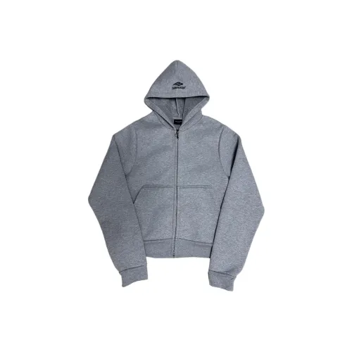 Balenciaga Свитшот Стандартный крой Унисекс Серый